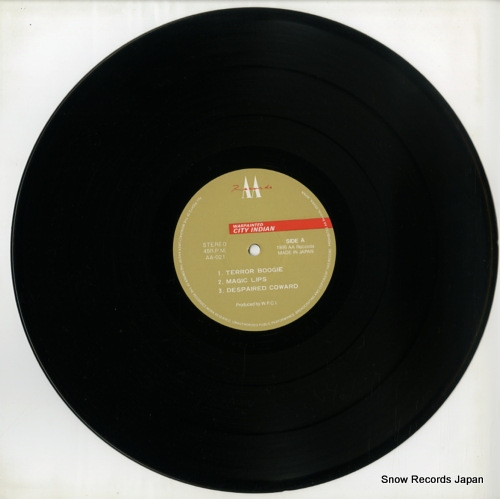 WAR PAINTED CITY INDIAN terror boogie AA-021