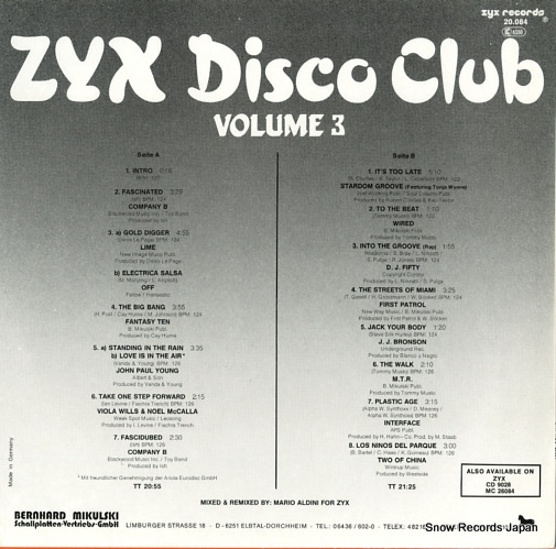 V/A zyx disco dlub vol.3 20.084