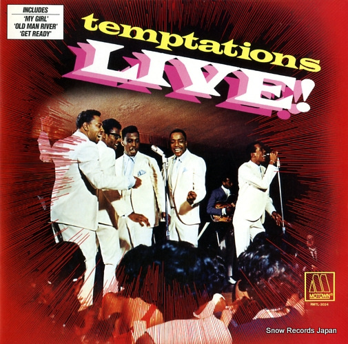 TEMPTATIONS, THE live! RMTL-3024