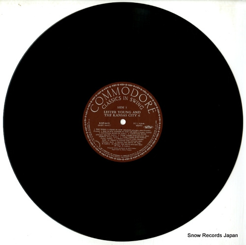 쥹󥰡󥵥ƥå lester young and the kansas city 6 K23P-6613