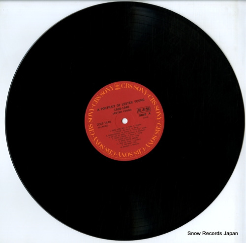 YOUNG, LESTER a portrait of lester young 1936-1940 20AP1448
