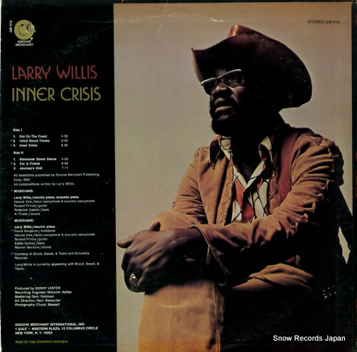 WILLIS, LARRY inner crisis GM514