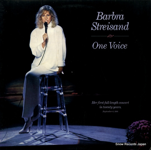STREISAND, BARBRA one voice OC40788