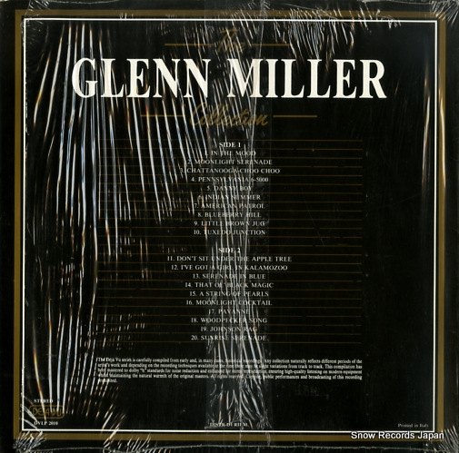 MILLER, GLENN the glenn miller collection 20 golden greats DVLP2010