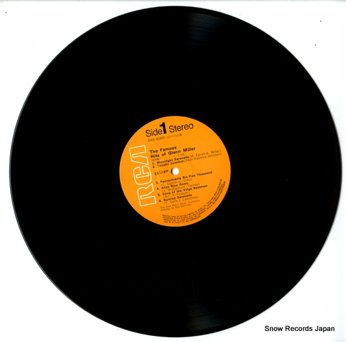 MILLER, GLENN the famous hits of glenn miller SRA-9060
