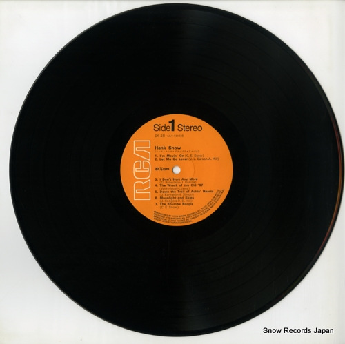 SNOW, HANK hank snow SX-28