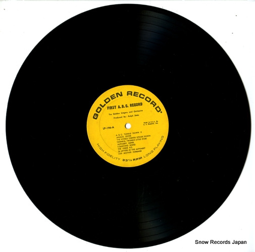 THE GOLDEN SINGERS AND ORCHESTRA first abc record LP196