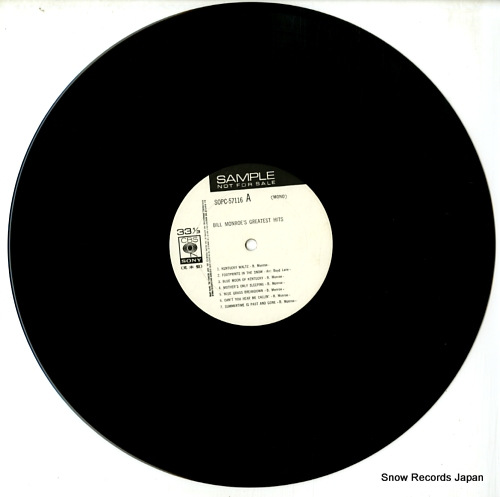 MONROE, BILL bill monroe's greatest hits SOPC57116