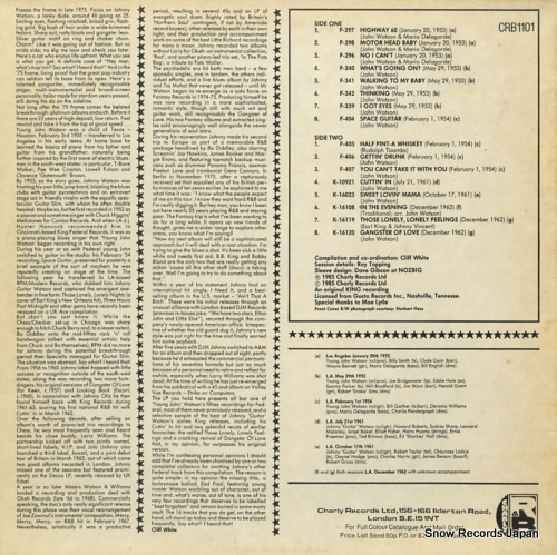 WATSON, JOHNNY GUITAR i heard that! CRB1101