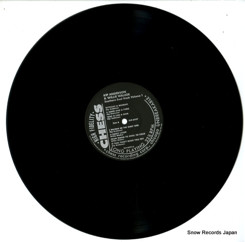 ANDERSON, KIP, AND WILLIE WALKER southern soul stock vol.1 PLP-6057