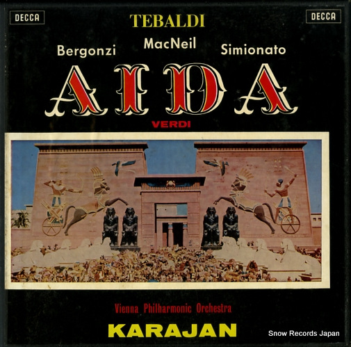 KARAJAN, HERBERT VON verdi; aida SXL2167