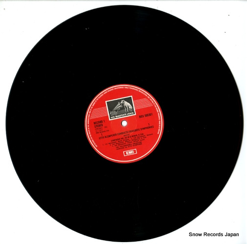 KLEMPERER, OTTO favorite symphonies SLS5003