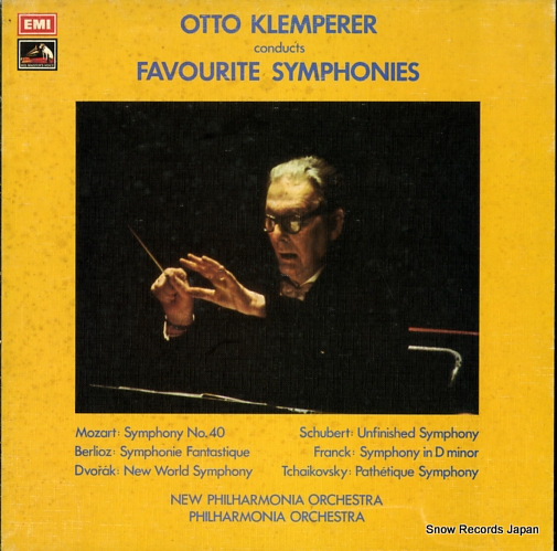 KLEMPERER, OTTO favorite symphonies SLS5003