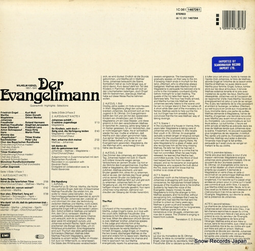 ZAGROSEK, LOTHAR kienzl; der evangelimann 1C0611467261
