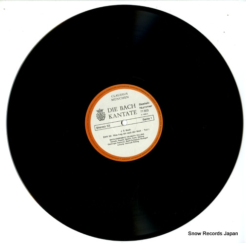 إࡼȡ bach; die bach kantate bwv94/bwv181 CLV71923