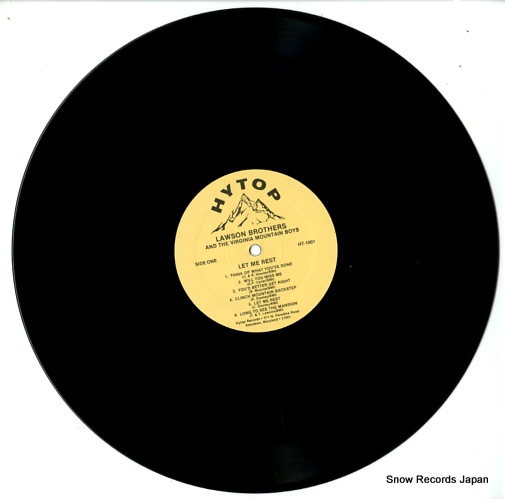 LAWSON BROTHERS, THE let me rest HT1001