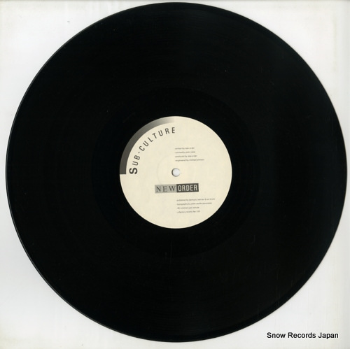 NEW ORDER sub-culture FAC133