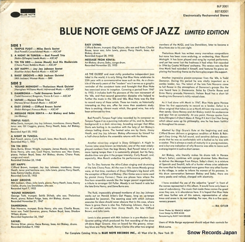 V/A blue note gems of jazz BST82001