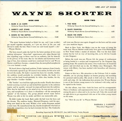 SHORTER, WAYNE introducing VJLP-3006