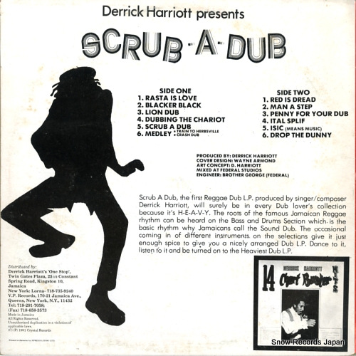 DERRICK, HARRIOTT scrub-a-dub CRYSTAL150
