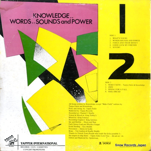 KNOWLEDGE words sounds and power MML2517