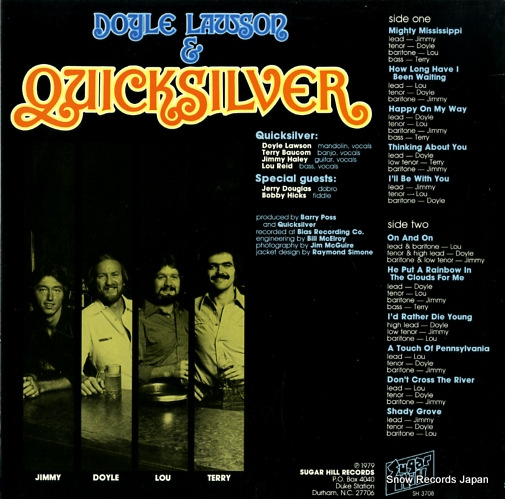 LAWSON, DOYLE, AND QUICKSILVER doyle lawson & quicksilver SH3708
