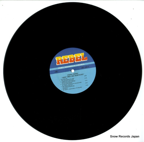 VIRGINIA SQUIRES hard times and heartaches REB-1649