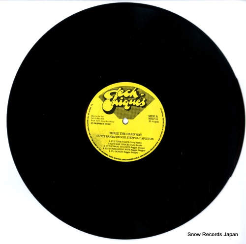 CUTTY RANKS / REGGIE STEPPER / CAPLETON 3 the hard way WRLP32