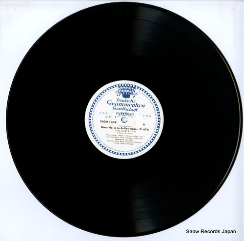 RATZINGER, GEORG schubert; mass no.5 in a-flat major d,678 SLGM-1348