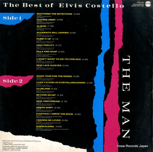 ƥ the man / the best of elvis costello STAR2247