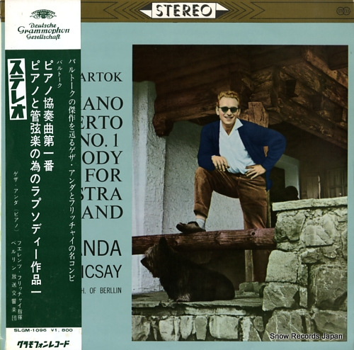 ANDA, GEZA bartok; concerto no.1 for piano and orchestra SLGM-1096