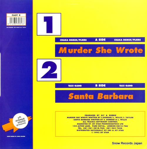 DEMUS, CHAKA, AND PLIERS murder she wrote FAST9