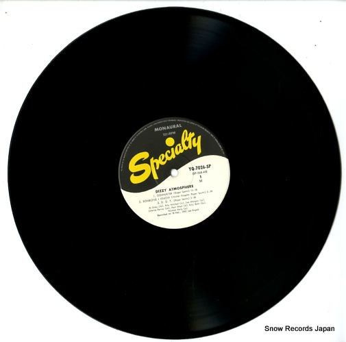 MORGAN-KELLY SEPTET dizzy atmosphere YQ-7026-SP