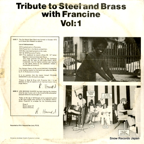 󥮥󥰡ե󥷡 tribute to steel and brass with francine vol:1 RH108