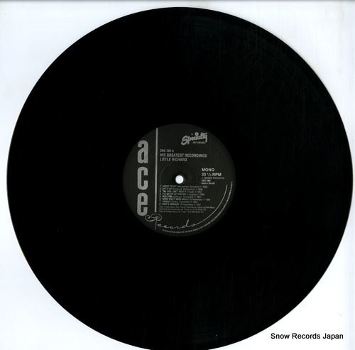 RICHARD, LITTLE his greatest recordings CHA-109