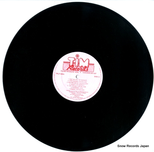 V/A club reggae vol.1 TRLP002