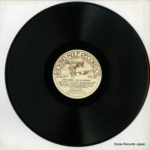 JAMES, JOHN live in concert SNKF136