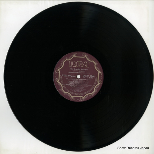 KREISLER, FRITZ fritz kreisler encores RVC-1582