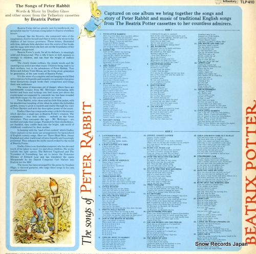 GLASS, DUDLEY the songs of peter rabbit TLP410