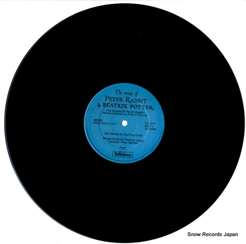 GLASS, DUDLEY the songs of peter rabbit TLP410
