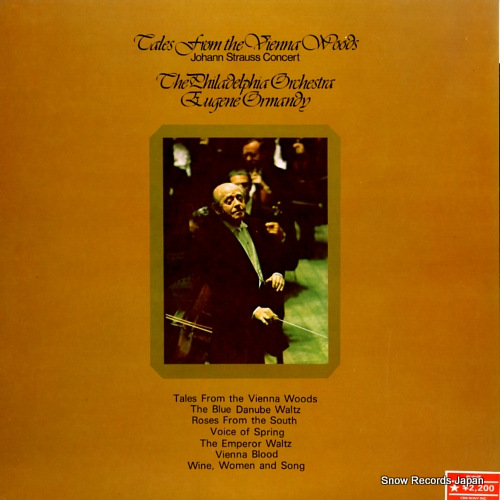 ORMANDY, EUGENE tales from the vienna woods / johann strauss concert SOCL91