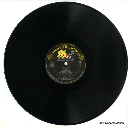 WELK, LAWRENCE golden disk SJET-7566