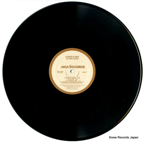 JOHN, ELTON a single man MCA-3065