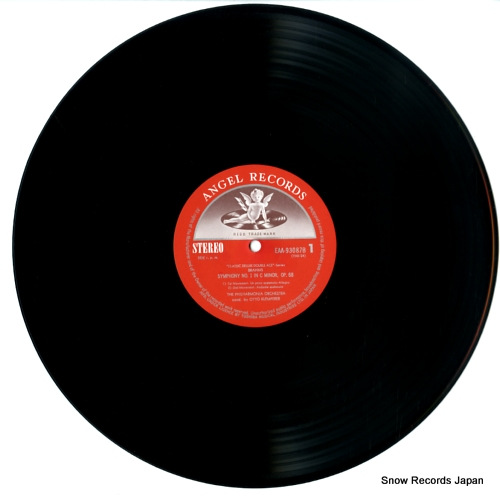 KLEMPERER, OTTO brahms; symphony no.1 EAA-93087B