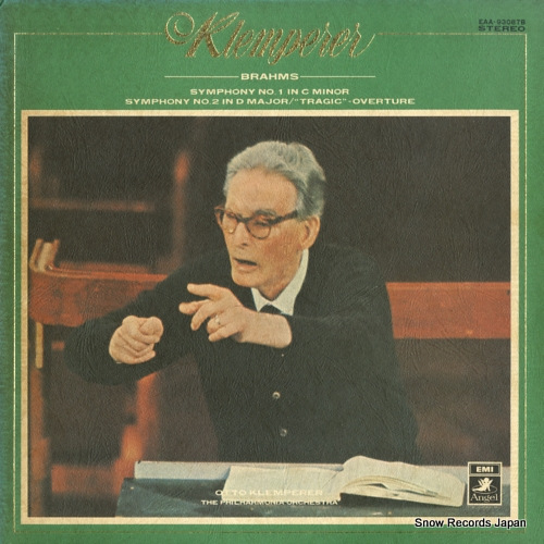 KLEMPERER, OTTO brahms; symphony no.1 EAA-93087B