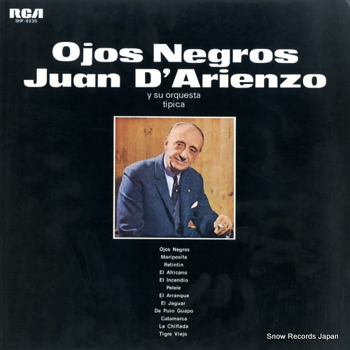 D'ARIENZO, JUAN ojos negros SHP-6230