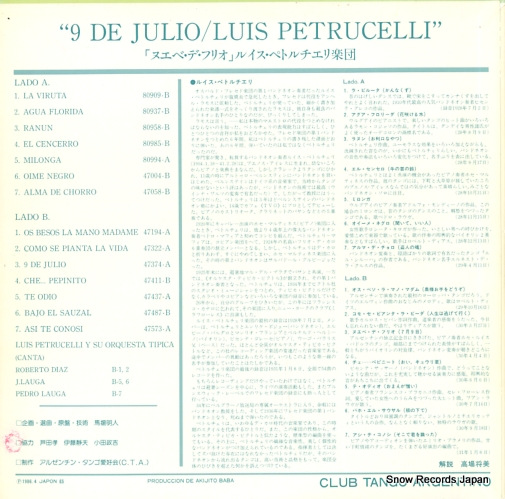 PETRUCELLI, LUIS 9 de julio CTA-5044