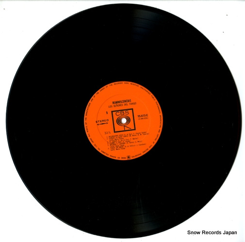 LOS SENORES DEL TANGO reminiscencias YS-873-C