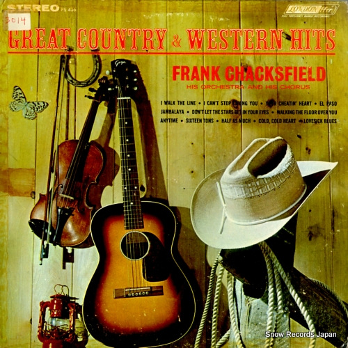 CHACKSFIELD, FRANK great country & western hits PS436