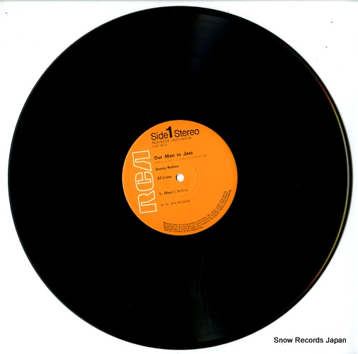 ROLLINS, SONNY our man in jazz RCA-6214